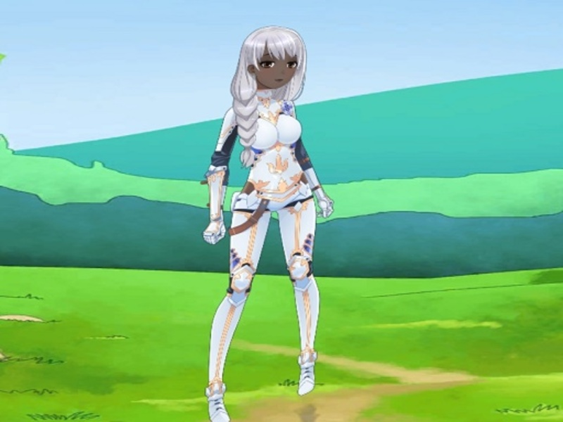 Spel Fantasie-anime aantrek aanlyn