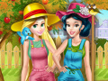 Spel Prinsesse wat in die tuin werk aanlyn