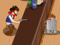 Spel Cowboys teen Robots aanlyn