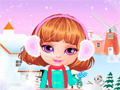 Spel Winter Kleding vir Baba Halen aanlyn