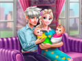 Spel Familiedag van die Ys Koningin Tweeling aanlyn