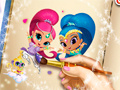 Spel Shimmer en Shine Kleurboek aanlyn
