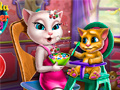 Spel Angela: Voeding van die Peuter aanlyn