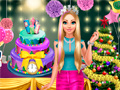 Spel Blondie Winter Party aanlyn