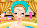 Spel Swanger koningin in die spa aanlyn