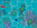 Spel Sharkz.io aanlyn