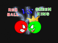 Spel Rooi Bal teen Groen Koning aanlyn