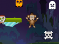 Spel Halloween Aap Springer aanlyn