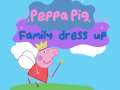 Spel Peppa Vark: Gesins Aankleed aanlyn