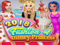 Spel 2018 Mode van Disney Prinsesse aanlyn