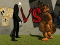 Spel Slenderman teen Freddy Fazbear aanlyn