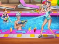 Spel Gesins Tyd by die Swembad aanlyn