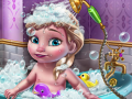Spel Vermaak by die Baby Shower van die Ys Koningin aanlyn