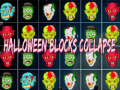Spel Halloween: Blokke Ineenstorting aanlyn