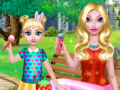 Spel Mamma en Dogter Se Somer Dag aanlyn