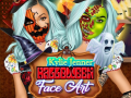 Spel Kylie Jenner Halloween gesigkunsten aanlyn