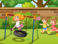 Spel Versteekte voorwerpe in die tuin aanlyn