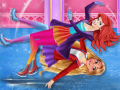 Spel Winter Ys Skating aanlyn