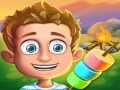 Spel Kampeer Avontuur: Familie Padreis aanlyn