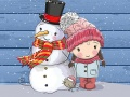 Spel Winter Legkaart aanlyn