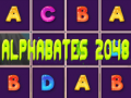Spel Alfabet 2048 aanlyn