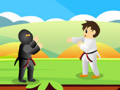Spel Karate aanlyn