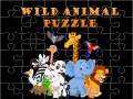Spel Wilde Diere Legkaart aanlyn
