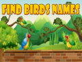 Spel Vind die name van voëls aanlyn