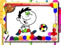 Spel Voetbal Kleurtyd aanlyn