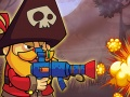 Spel Piraat teen Zombis aanlyn