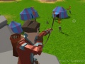 Spel Boogskutter Meester 3D Kasteelverdediging aanlyn