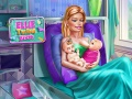 Spel Ellie se tweeling se geboorte aanlyn