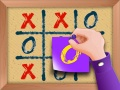 Spel Tic Tac Toe Kantoor aanlyn