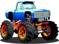 Spel Monster Truck Legkaart aanlyn