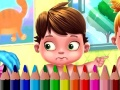 Spel Terug na Skool: Baba Kleurboek aanlyn