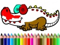 Spel Terug na Skool: Kleur van die Alligator aanlyn