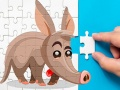 Spel Aardvark Puzzel Uitdaging aanlyn