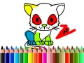 Spel Terug na skool: Kat kleur aanlyn