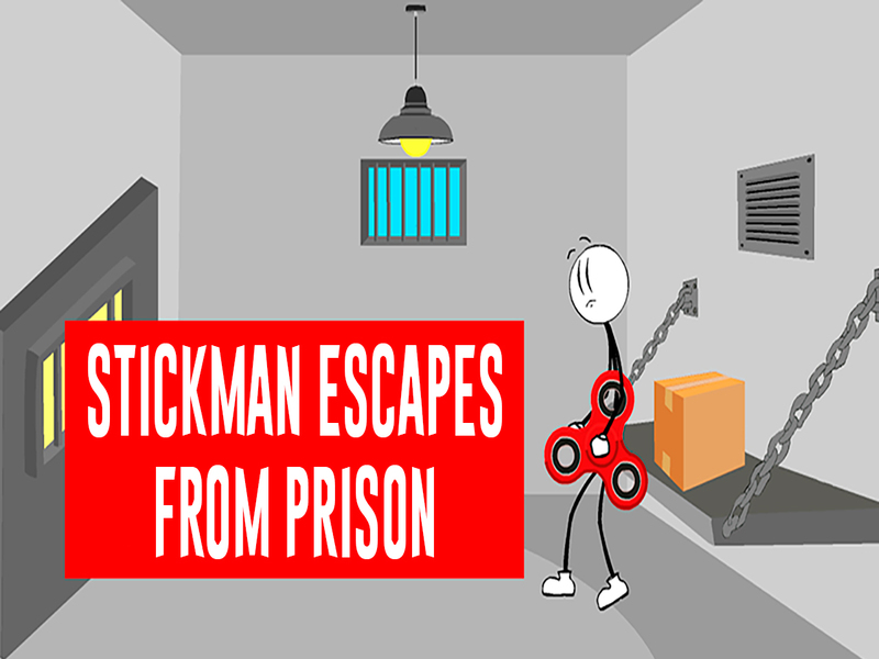 Spel Stickman ontsnap uit die gevangenis aanlyn