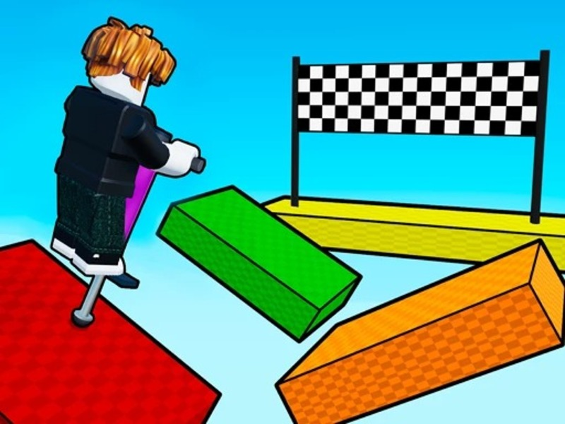 Spel OBBY: Pogo Parkour! aanlyn