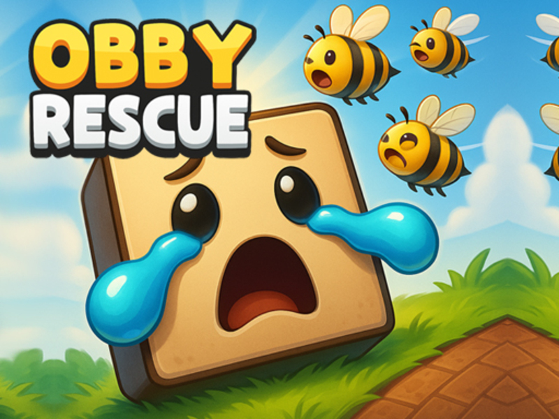 Spel Obby Rescue aanlyn