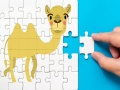 Spel Baktariese Kameel Legkaart Uitdaging aanlyn