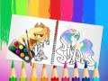 Spel Soet Pony Kleurboek aanlyn