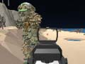 Spel Strandaanval Gungame Overlewing aanlyn