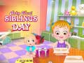 Spel Babahazel: Siblingsdag aanlyn