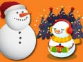 Spel Gravitasie Sneeuman Kersfees aanlyn