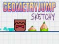 Spel Geometriese Sprong Skets aanlyn