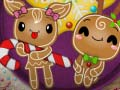 Spel Kersfees Gemmerkoek - Kleur My aanlyn
