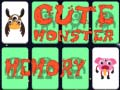 Spel Cute Monster Geheue aanlyn