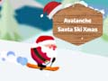 Spel Lawine Santa Ski Kersfees aanlyn